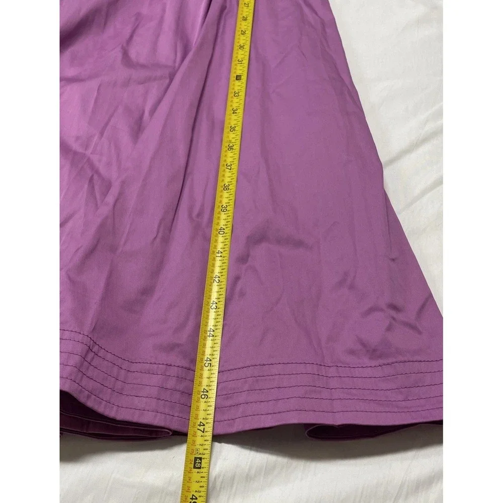NWT Veronica Beard Beilla‎ One Shoulder Midi Dress Vivid Orchid Size 6 MRSP $598